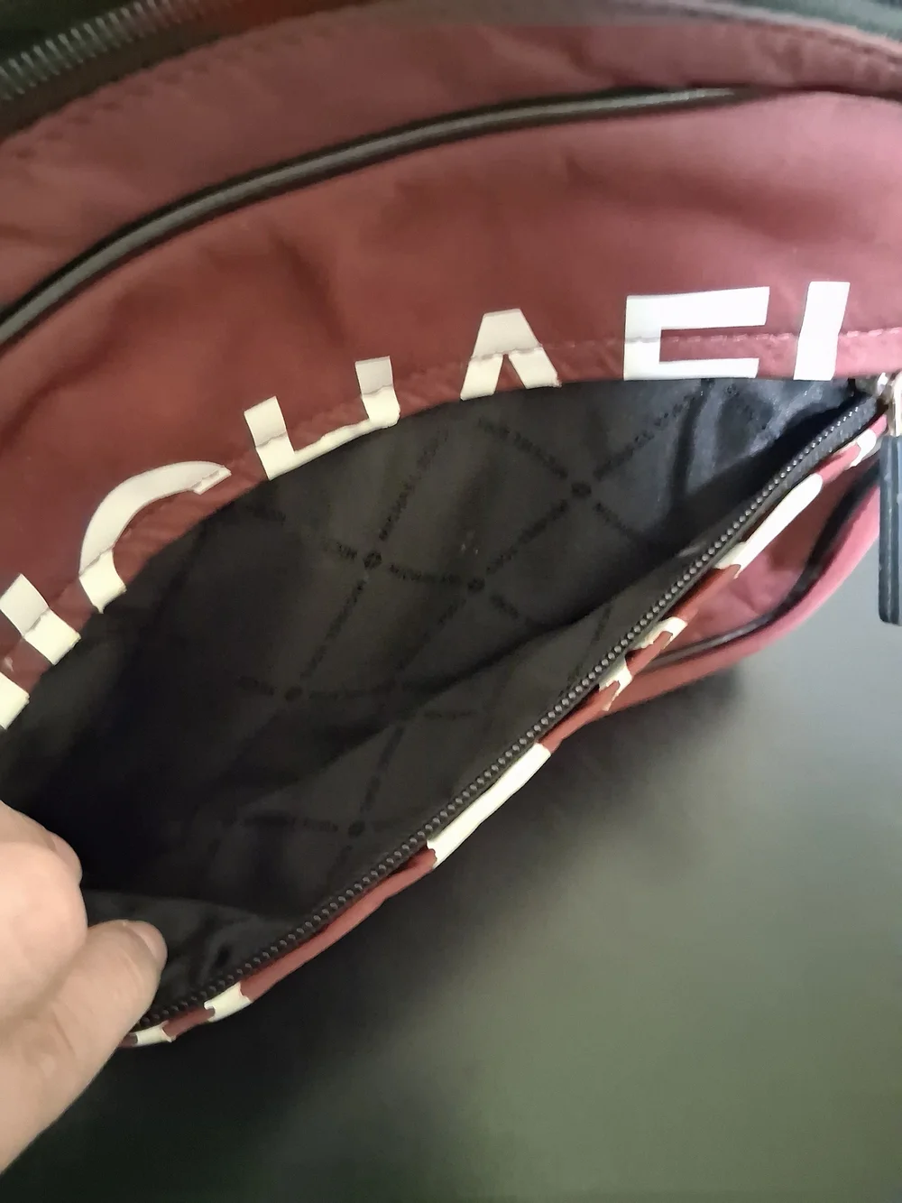 Michael Kors Men's Burgundy Crossbody Bag